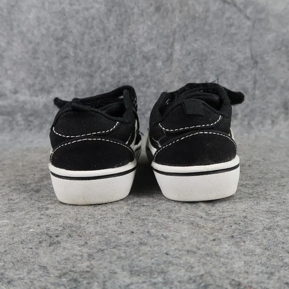 Wonder Nation Shoes Kid 5 Sneaker Active Casual Double Strap Black White Toddler